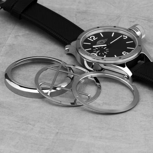 MOLNIJA 3602 Armbanduhr russische mechanische Uhr aus Russland XXL