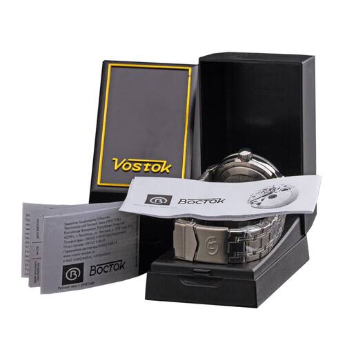 Vostok Diver Watch 656 2/12ft Automatic 2416/420380 Russian Watch