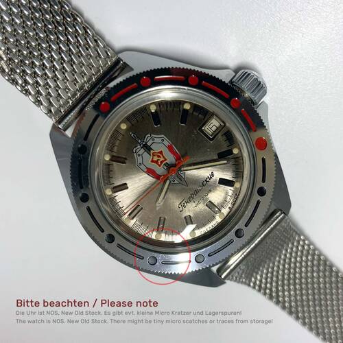 Vostok Reloj Buceador Automtico Diver Military 2416/420957 Mecnico 20 Atm
