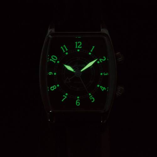 BURAN Poljot 2612 Wecker Alarm Handaufzug russische Uhr mechanisch 2612/0221185