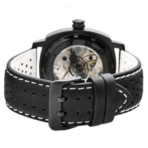 Uhrenarmband LORICA HighTec Armband wasserfest Sport 20 22 24 weiss / IP-schwarz