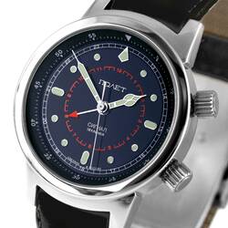 Montre Rveil Mcanique Horloge Aviateur Poljot 2612...